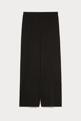 AUSTERO BLACK JERSEY TROUSERS