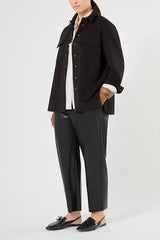 PAGINA COATED JERSEY TROUSERS
