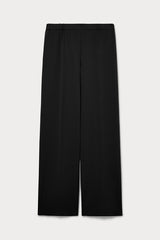 LIVREA BLACK STRETCH SCUBA CREPE TROUSERS