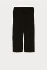 FARO BLACK SCUBA JERSEY CROPPED TROUSERS