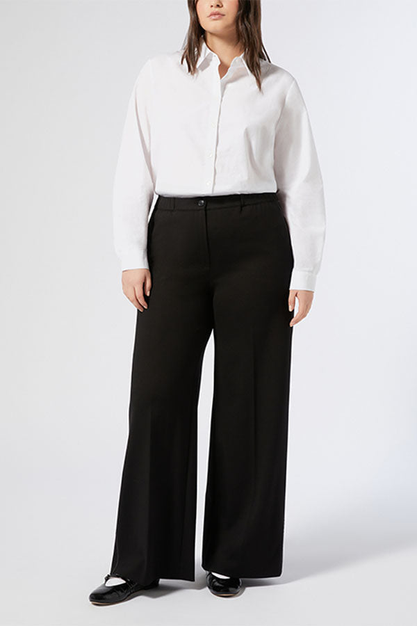 FRETTY WIDE FIT JERSEY TROUSERS