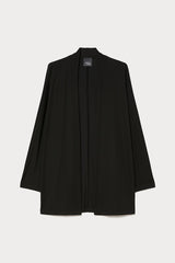 CONICO BLACK INTERLOCK JERSEY CARDIGAN