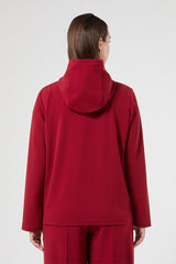 AUTORE RED STRETCH SCUBA SWEATSHIRT