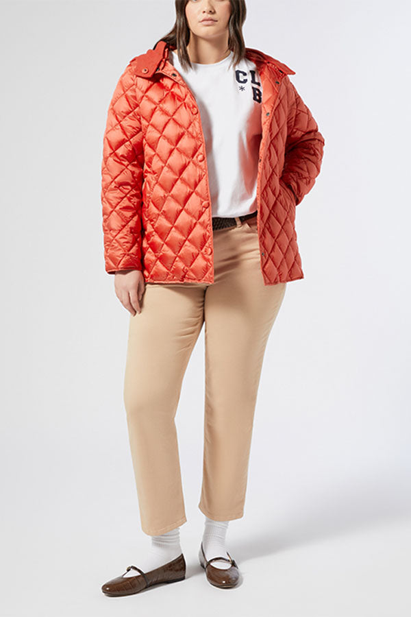 EMMA BEIGE COTTON PRINT SWEATSHIRT