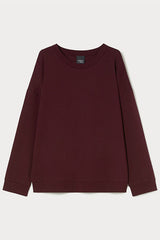 EMMA BROWN COTTON PRINT SWEATSHIRT