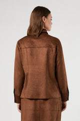 PACCA VELVETY-FINISH JERSEY SHIRT