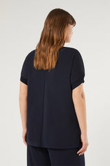 FORMICA FLUID JERSEY KNIT FABRIC T-SHIRT