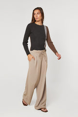 FLUID WIDE LEG TROUSERS