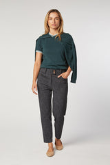 STRAIGHT LEG TROUSERS