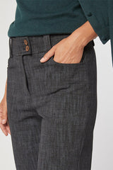 STRAIGHT LEG TROUSERS