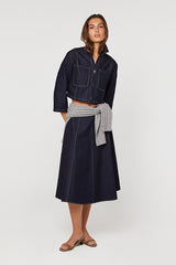 SHORT DENIM JACKET