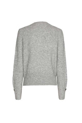 GREY HEART EFFECT PULLOVER