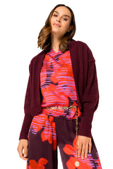 PLUM COSY BOLERO
