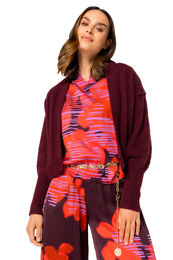 PLUM COSY BOLERO