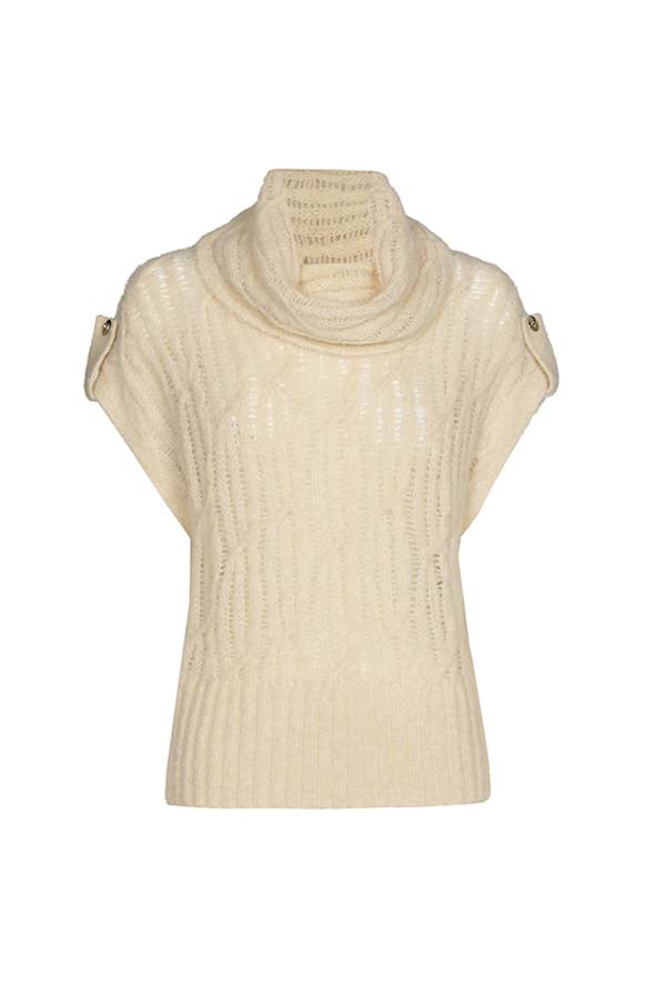 CREAM TANK TOP PULLOVER