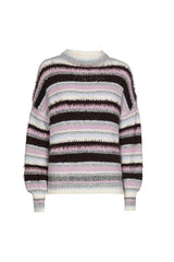 MULTICOLOR STRIPED PULLOVER