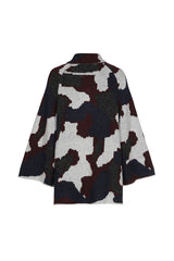 PRINTED CARDIGAN VEST