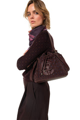 BUTTON FASTENING FINE-KNIT PULLOVER