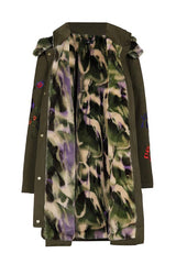 CAMOUFLAGE LINING FANTASY PARKA