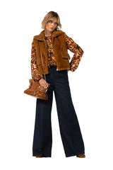FAUX FUR BODYWARMER