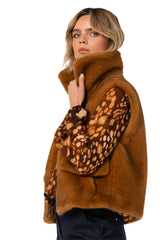 FAUX FUR BODYWARMER