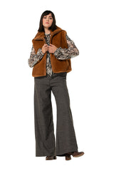 FAUX FUR BODYWARMER