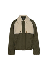 TEDDY DETAILS BOMBER JACKET