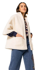 REVERSIBLE TEDDY JACKET