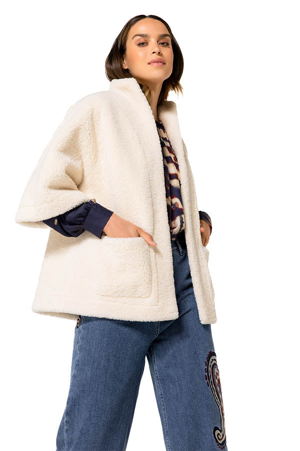 REVERSIBLE TEDDY JACKET