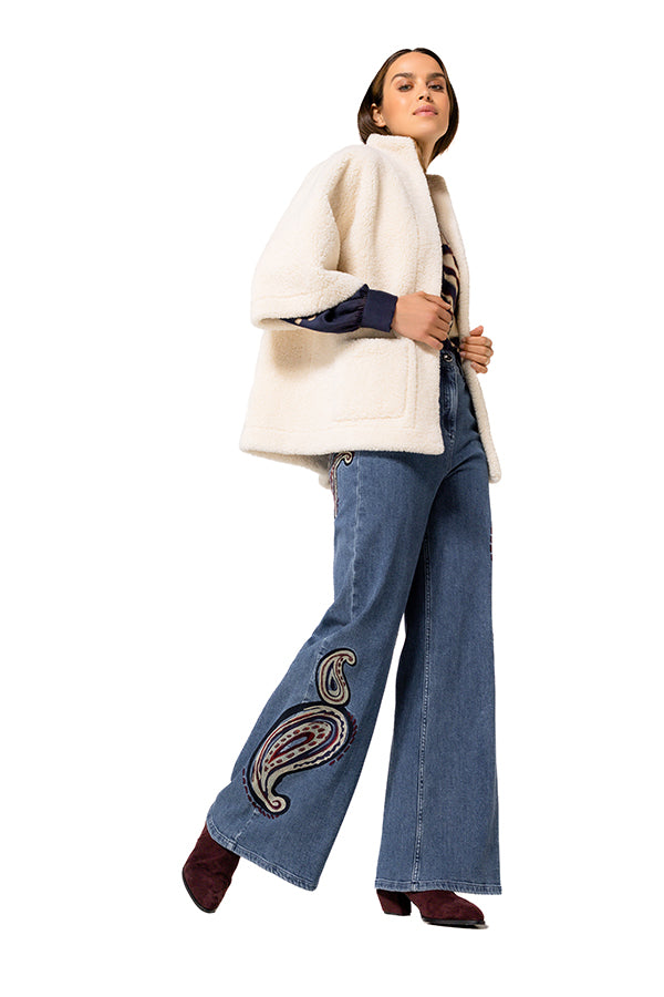 REVERSIBLE TEDDY JACKET