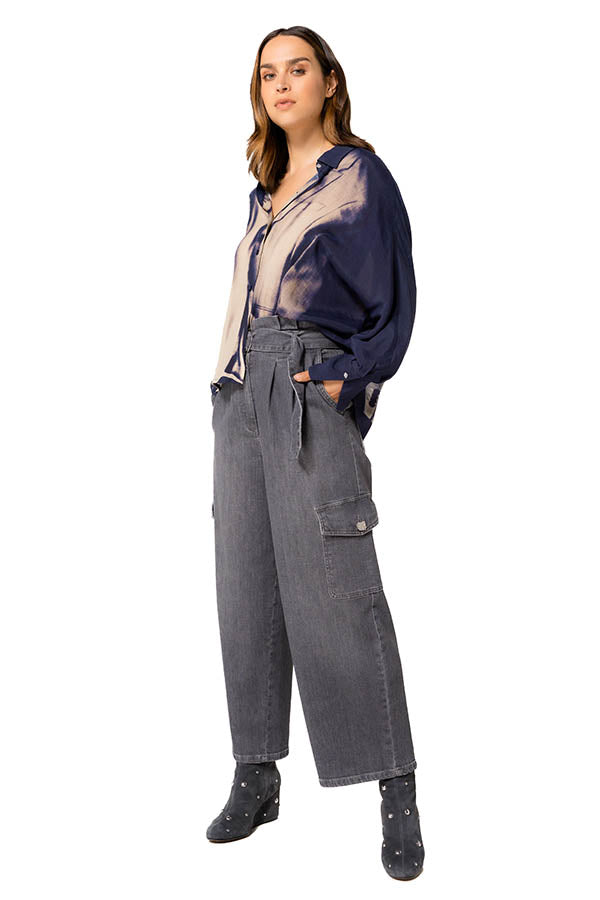 COMFORTABLE CARGO JEANS
