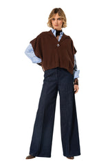 CITY-LOOK DENIM TROUSERS