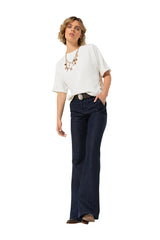 DENIM TROUSERS
