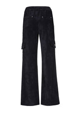STRAIGHT-FITTING COMFORTABLE CORDUROY TROUSERS