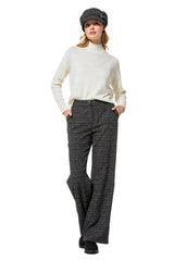 TWEED STRAIGHT-FITTING TROUSER