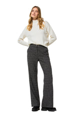 TWEED STRAIGHT-FITTING TROUSER