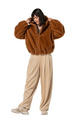 RELAXED FIT CORDUROY TROUSERS