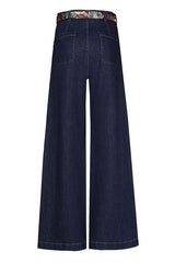 STRAIGHT LEG HIGH WAIST JEANS