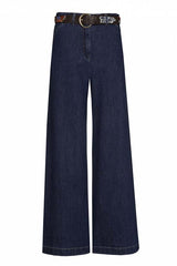 STRAIGHT LEG HIGH WAIST JEANS