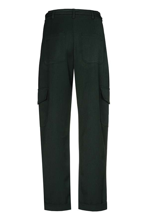 GREEN CARGO TROUSERS