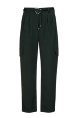 GREEN CARGO TROUSERS