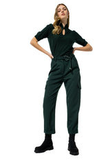 GREEN CARGO TROUSERS