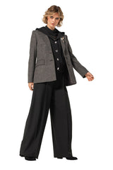 CITY-CHIC BARREL TROUSERS