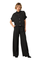 CITY-CHIC BARREL TROUSERS