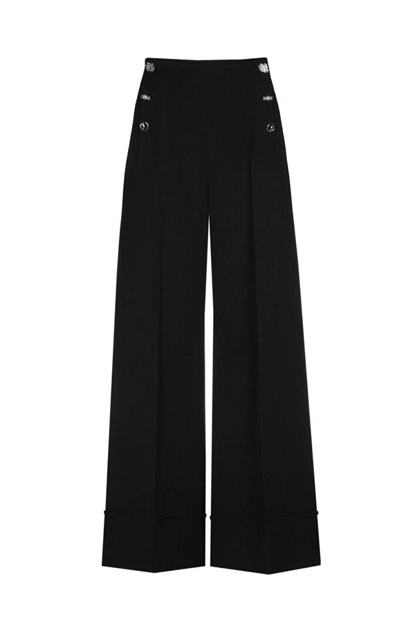 DECORATIVE BUTTONS TROUSERS