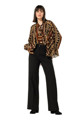 CITY-LOOK BOOTCUT TROUSERS