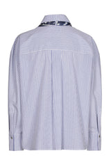 TIE COTTON BLOUSE