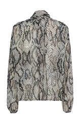 SHOULDER DETAIL AIRY BLOUSE