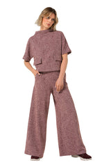 SUPPLE TWEED STRAIGHT TOP