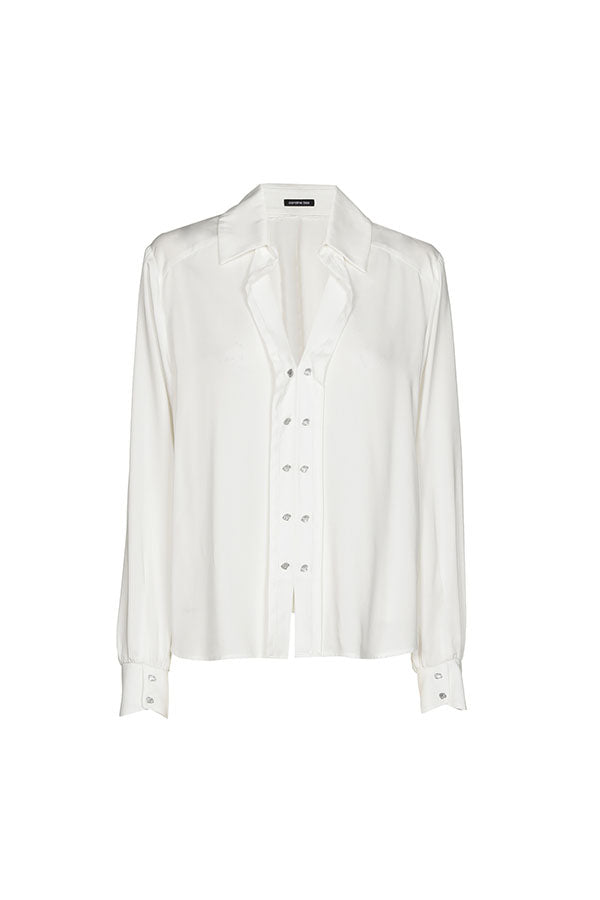 STRAIGHT-FIT BLOUSE